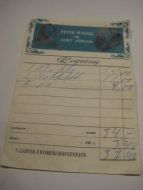 LARVIK FREDRIKSHAVNFERJEN regning fra 60 tallet