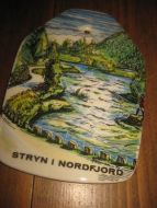 STRYN I NORDFJORD platte fra JOHAN THOSEN BERGEN 60 tallet