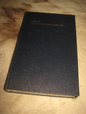 UTVAL OR DET GAMLE TESTAMENTET OMSETJING FRÅ 1966