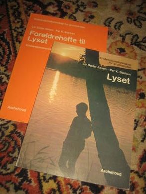 Bakken: LYSET Kristendomskunnskap for grunnskolen med foreldrehefte nynorsk 1973