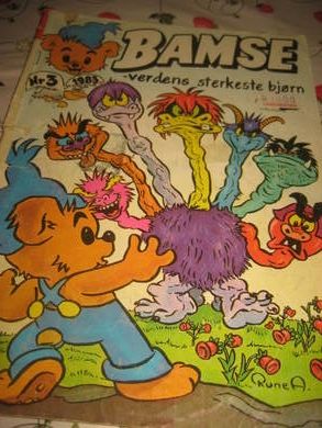 1993 nr 003 BAMSE- verdens sterkeste bjørn