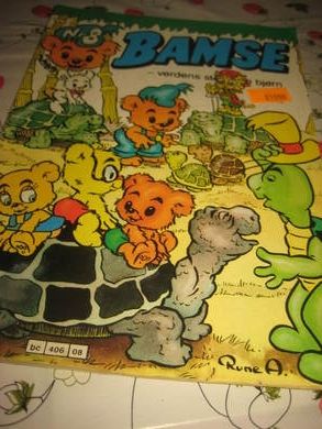 1989 nr 008 BAMSE- verdens sterkeste bjørn