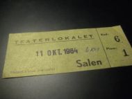 TEATERLOKALET 1964