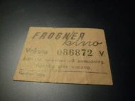FROGNER KINO 86872 60 tallet