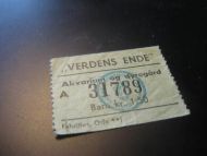 VERDENS ENDE 31789 60 tallet