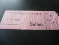 TEATERLOKALET GALLERI 1967