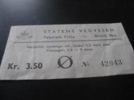 STATENS VEGVESEN BREVIK BRU 42043 60 tallet