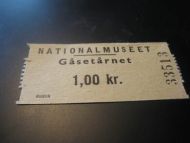 NATIONALMUSEET G&Aring;SET&Aring;RNET 33513 60 tallet