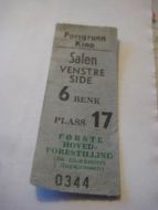 PORSGRUNN KINO 6/17 60 tallet