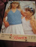 ROSETT, K.6074. RIDDERSPORE, størrelse  4,6,8,10 ÅR