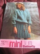 Mini Butterfly, K.3063. MAREN, størrelse  10/12 ÅR, 34/36, 38/40, 42/44
