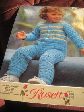 ROSETT K 6097 ROBIN størrelse 6 9 12 18 MND