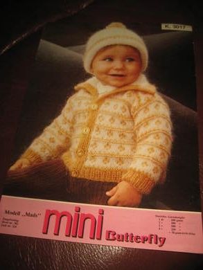 Mini Butterfly, K.3017. MADS, størrelse 1,2,3,4 ÅR