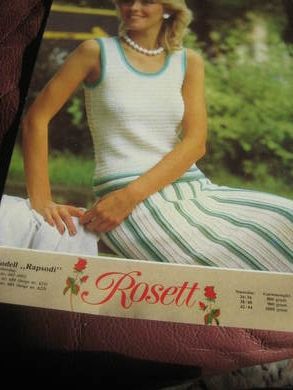 ROSETT, K.6111. RAPSODI, størrelse  34/36, 38/40, 42/44