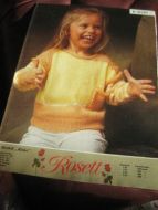 ROSETT, K.6121. RISKE, størrelse  2,4,6,8 ÅR