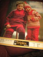 TRIPLEX. K 5040, ATLE OG ANJE, størrelse 4-12 ÅR