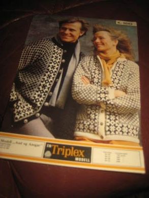 TRIPLEX. K 5043, AUD OG ANSGAR, størrelse 36-52