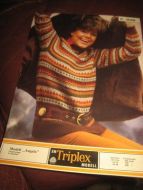 TRIPLEX. K 5048, ANGELA, størrelse 10-12 ÅR, 14-16, 38-40
