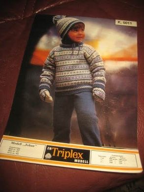 TRIPPEL. K 5011, JOHAN, størrelse  1-3-5 ÅR