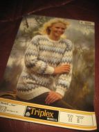 TRIPPEL. K 5023, ANE, størrelse  10-12 ÅR, 34-36, 38-40, 42-44