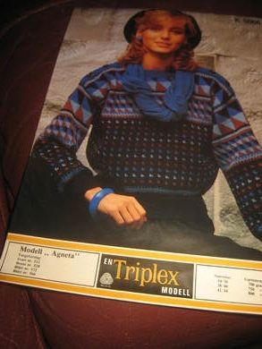 TRIPLEX. K 5066, AGNETA, størrelse 34-44