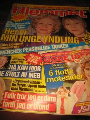 1988 nr 016 HJEMMET WENCHE FOSS - BO DERREK