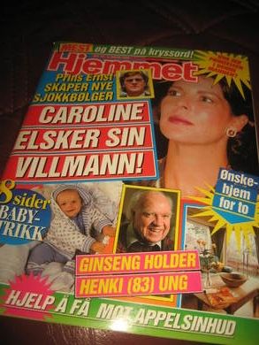 1998 nr 010 HJEMMET CAROLINE