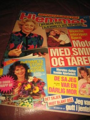 1989 nr 015 HJEMMET WENCHE FOSS