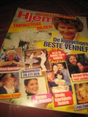 1989 nr 013 HJEMMET SONJA FANTASTISKE BILDER 3 SIDER