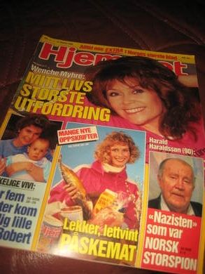 1989 nr 011 HJEMMET WENCHE MYHRE