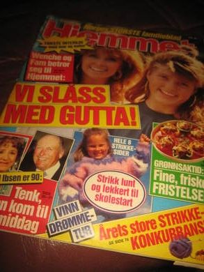 1989 nr 032 HJEMMET WENCHE MYHRE