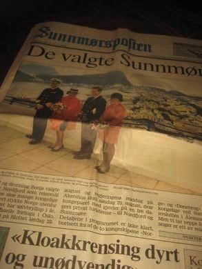 1993 nr 104 SUNNMØRSPOSTEN Harald og Sonja: De valgte Sunnmøre