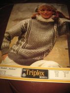 TRIPLEX K. 5073, ANDREA , størrelse 10-12 ÅR, 34-36, 38-40, 42-44