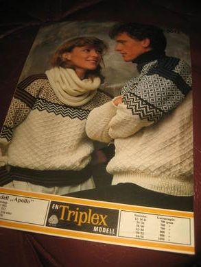 TRIPLEX K. 5077, APOLLO , størrelse 12-14 ÅR, 34-36, 38-40, 42-44 ,46-48, 50-52, 54-56