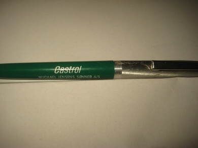 Castrol penn fra Micael Jensens Sønner, 80 tallet