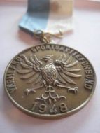 SKYTTERMEDALJE FRA 1948