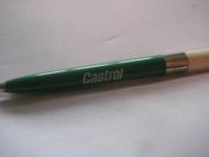 CASTROL, 60 tallet. Grønn- kvit