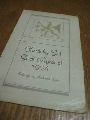 Julehilsen fra 1924