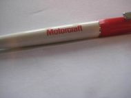 MOTORCRAFT, 60 tallet. Kvit - rød