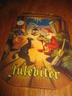 Pen etikett for JULEBITER, fra NKL.