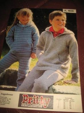 .Pritty fra Sandnes Kamgarn Spinneri, K.4630, størrelse 2-12 år