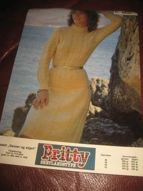 Pritty fra Sandnes Kamgarn Spinneri K 4637 størrelse 36 38 40 42