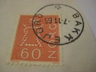 BAKKEJORD, 7.11.65. Dette er nr 24