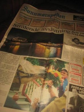1993,nr 0201, SUNNMØRSPOSTEN. KONGEFAMILIEN, HARALD OG SONJA på Sunnmøre