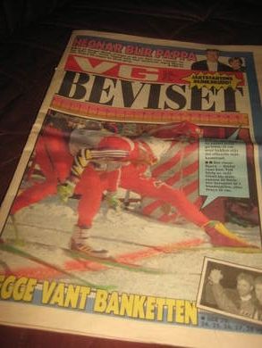 1993 nr 055 VG DRAMA I VM PÅ SKI