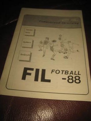 FISKERSTRAND IDRETTSLAG FOTBALL 1988