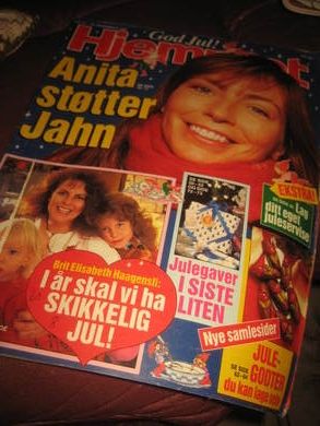 1991 nr 052 HJEMMET ANITA SKORGAN - JAHN TEIGEN