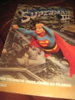 1984, SUPERMANN III. Den tegnede versjonen av filmen.