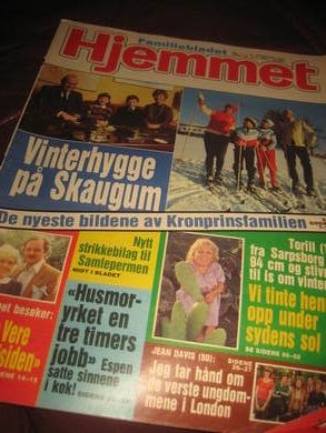1981 nr 007 HJEMMET HARALD OG SONJA