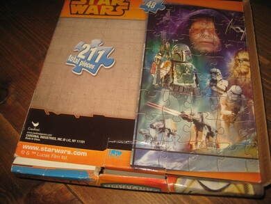 STAR WARS puslespill, ubrukt. Dette er nr 3